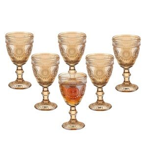 New Vintage Wine Glasses (Set of 6)